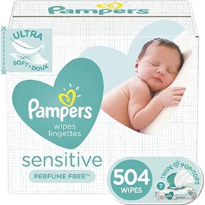 Baby Wipes, Pampers Sensitive Water Based Baby Diaper Wipes