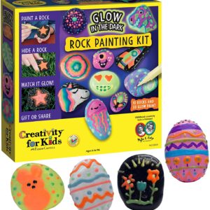 Creativity for Kids Glow In The Dark Rock Painting Kit