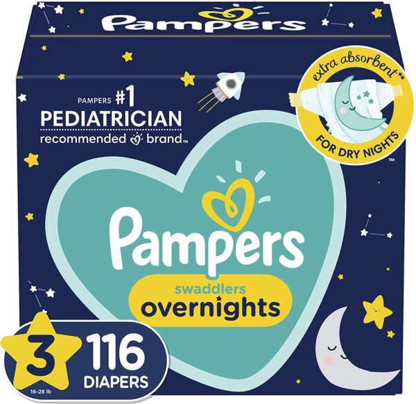 Diapers Size 3, 116 Count - Pampers