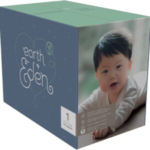 Earth + Eden Baby Diapers, Size 1, 176