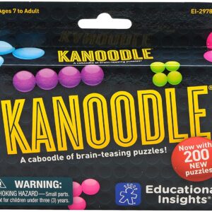 Educational Insights Kanoodle Brain Twisting 3-D Puzzle Game for Kids