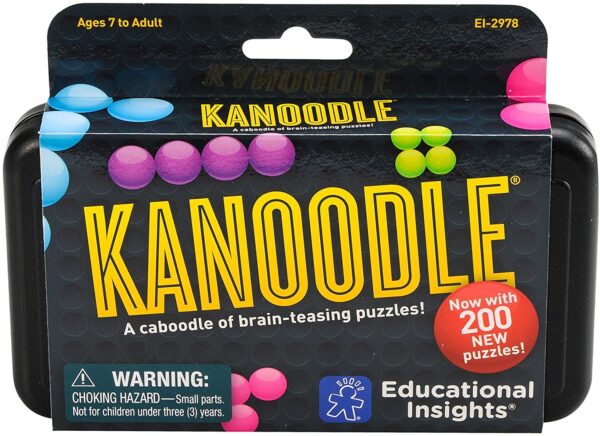 Educational Insights Kanoodle Brain Twisting 3-D Puzzle Game for Kids