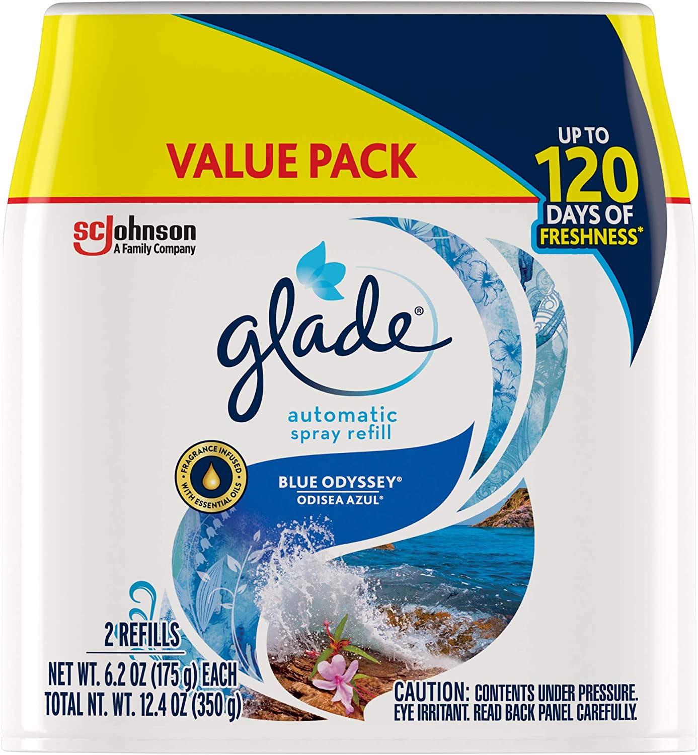 Glade Automatic Spray Refill, Air Freshener for Home and Bathroom