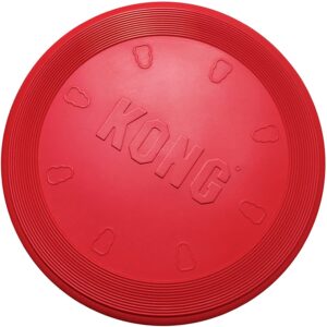 KONG - Flyer - Durable Rubber Flying Disc Dog Toy