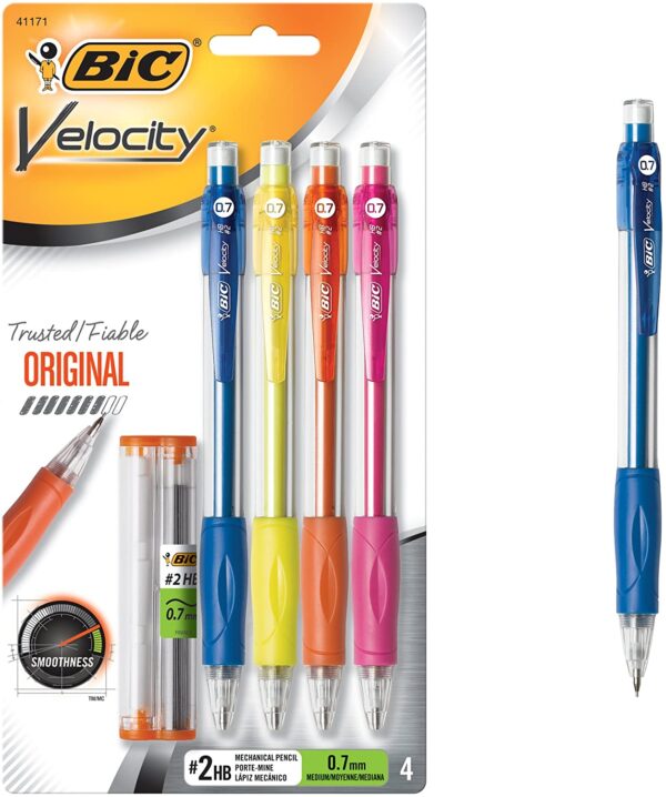 BIC Velocity Original Mechanical Pencil, Medium Point (0.7mm)