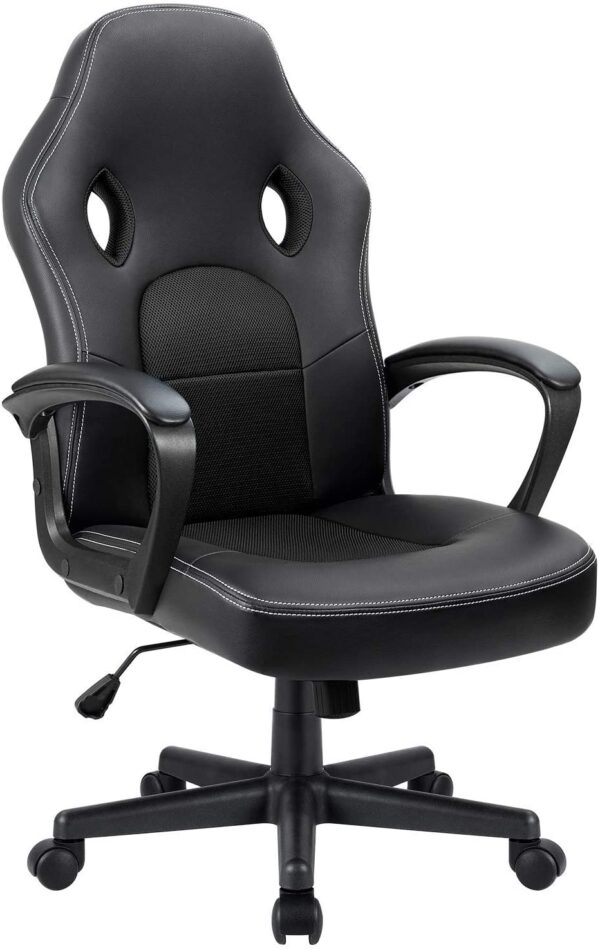 Computer Chair Headrest and Lumbar Support