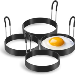 Eggs Rings, 4 Pack Stainless Steel Egg Cooking Rings