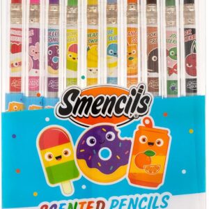 Scentco Graphite Smencils - HB #2 Scented Pencils, 10 Count